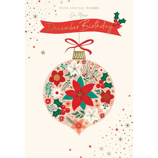 Picture of ON YOUR DECEMBER BIRTHDAY CARD